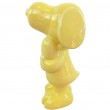 Figurine céramique chien Snoopy jaune avec cœur inspirée des Peanuts 20 cm - 2