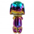 Figurine céramique Snoopy irisée holographique avec cœur 20 cm - 4