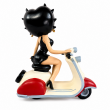 Statue Betty Boop en résine sur scooter vintage 23 cm - 4