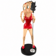 Statue Betty Boop en résine chanteuse 100 cm - 1