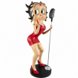 Statue Betty Boop en résine chanteuse 100 cm - 2