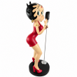 Statue Betty Boop en résine chanteuse 100 cm - 3