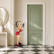 Statue Betty Boop en résine chanteuse 100 cm - 5
