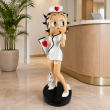 Statue Betty Boop en résine infirmière 100 cm - 6