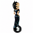 Statue Betty Boop en résine robe de soirée et chien 100 cm - 3