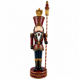 Statue casse-noisette en résine 100 cm