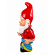 Statue nain de jardin doigt d'honneur en résine 60 cm - 3