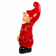 Statue nain de jardin humoristique en résine veste ouverte 60 cm - 5