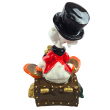 Statue picsou en résine sur coffre au trésor 50 cm - 3
