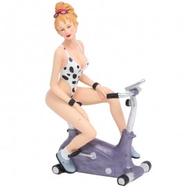 STATUE pin-up sportive - 30 cm