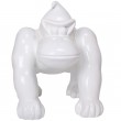 Statue en résine donkey kong gorille singe blanc - 70 cm