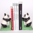 Serre-livres statue panda en fonte - 13.5 cm