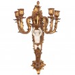 Bougeoir applique en résine statue ange candélabre torchère hauteur - 50 cm