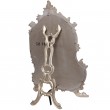 Miroir argenté à poser ou à fixer de style louis XV - 56 cm