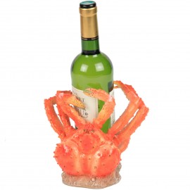 Porte-bouteille araignée de mer en résine - 23 cm