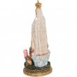 Statue vierge Marie trois enfants et mouton en résine - 40 cm