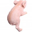 Statue cochon rose grimpeur en résine - 27 cm