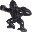 Statue en résine Donkey Kong gorille singe debout noir (Richard) - 80 cm