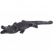 Statue crocodile noir (Aristide) - 100 cm