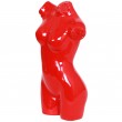 Statue en résine buste de mannequin femme rouge (Sophie) - 47 cm