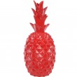 Statue fruit ananas rouge en résine - 65 cm