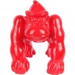 Statue en résine Donkey Kong gorille singe rouge (Nestor) - 45 cm