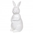 Statue Lapin blanc en résine 53 cm