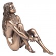 Statue érotique femme nue en résine (Cloé) - 14 cm