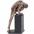 Statue érotique homme nu en résine (Ludovic) - 22 cm