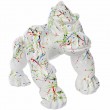 Statue gorille résine Donkey Kong singe astre fond blanc - Noé - 45 cm