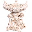 Coupe en résine vide poche milieu de table statue anges - 25 cm