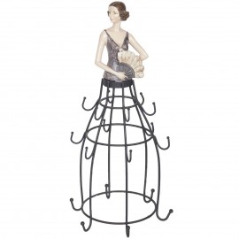 Baguier porte - bijoux statue femme - 34 cm