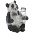 Service à condiments sel et poivre statue panda - 14 cm