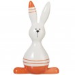 Statue en céramique lapin debout - 34 cm