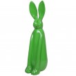 Statue en résine lapin vert - 85 cm