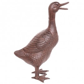 Statue oie canard en fonte - 38 cm