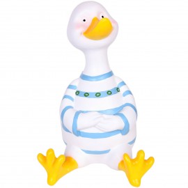 Statue en résine canard Donald Duck en maillot de bain - 48 cm