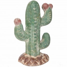 Cactus en terre cuite - 20 cm