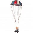 Statue clown parachutiste en résine - 56 cm