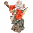 Statue de Merlin chevauchant le dragon vert - 22 cm