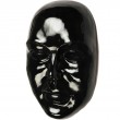 Statue visage de femme murale noir - 41 cm