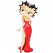 Statue en résine 38 cm Betty boop a la robe rouge - 1