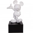 Statue Mickey en résine blanc 80 cm
