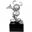 Statue Mickey en résine argent 80 cm