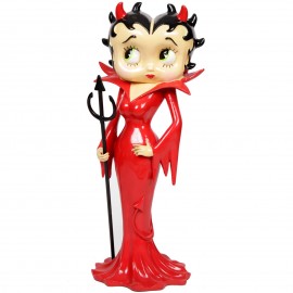 Statue en résine 95 cm Betty boop diablesse