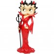 Statue betty boop en résine diablesse rouge 95 cm