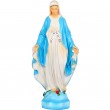 Statue religieuse vierge marie au voile bleu en résine - 115 cm