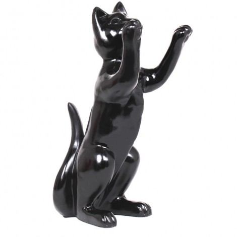 Statue En Resine Chat Noir 55 Cm Prince Decoration Statue En Resine Chat Noir 55 Cm Prince Decoration