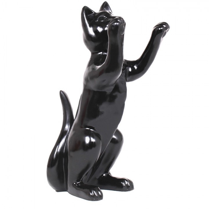 Statue En Resine Chat Noir 55 Cm Prince Decoration Statue En Resine Chat Noir 55 Cm Prince Decoration