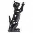 Statue en résine CHAT noir - 55 cm